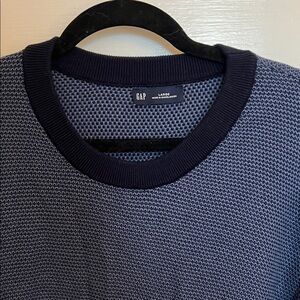 GAP Men's Navy Crewneck Sweater | Large
